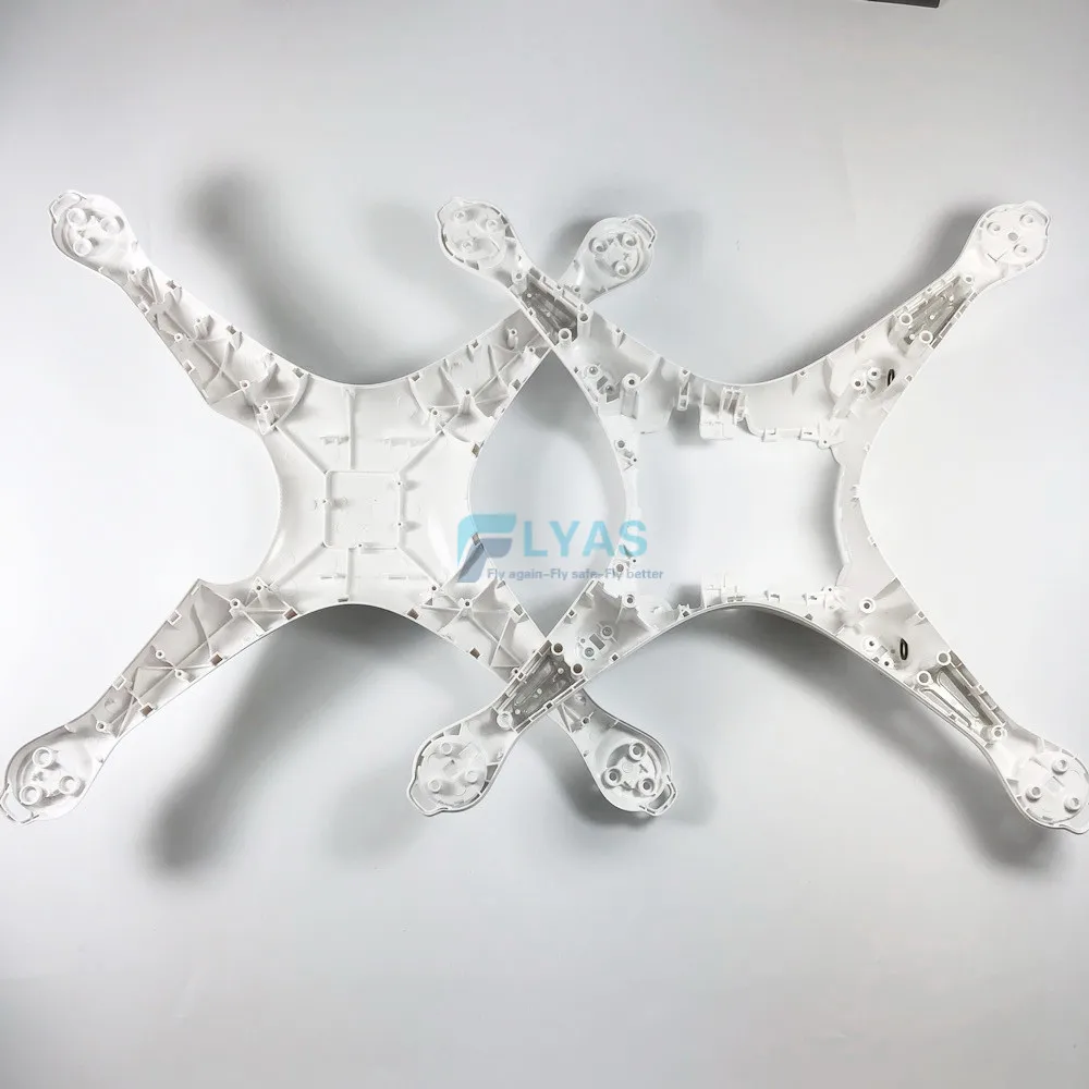 Оригинальный Корпус Корпуса DJI Phantom 4 верхняя средняя крышка шасси с компасом для