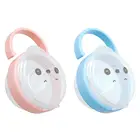 Портативный детская пустышка на цепочке с прищепкой, держатель, чехол для соски на кроватку Мультфильм Дети Путешествия Коробка для хранения пустышки для младенцев, безопасный и нетоксичный Pacifie аксессуары