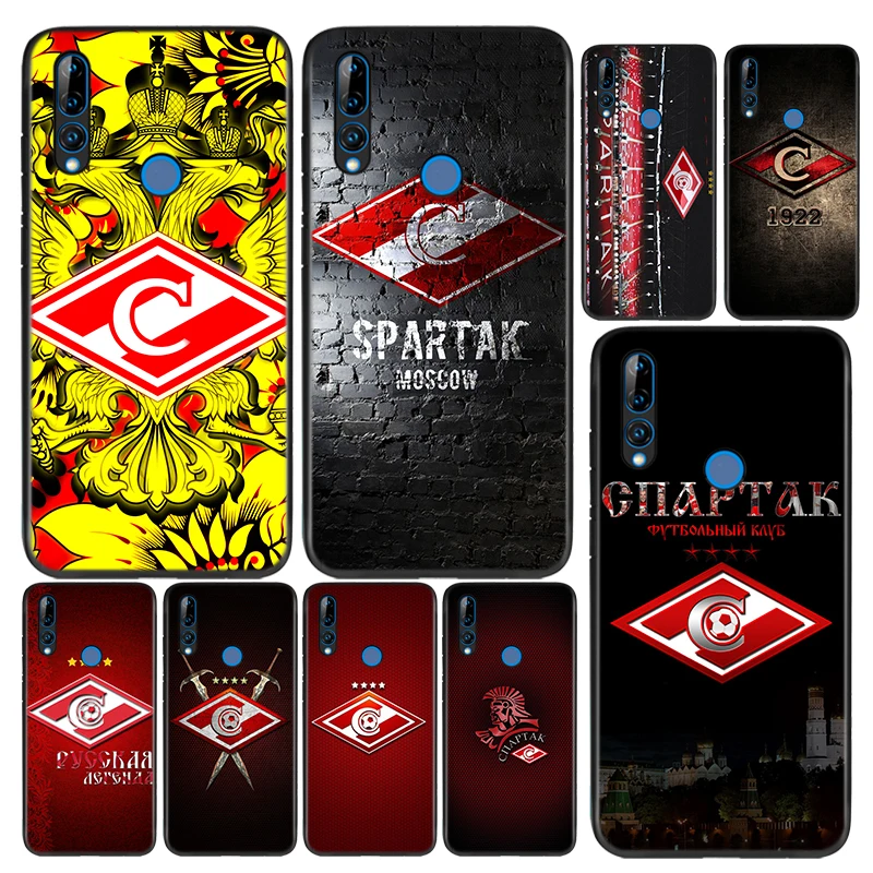 

Silicone Cover Football Spartak Moscow For Huawei Honor 9 9X 9N 8S 8C 8X 8A V9 8 7S 7A 7C Pro lite Prime Play 3E Phone Case