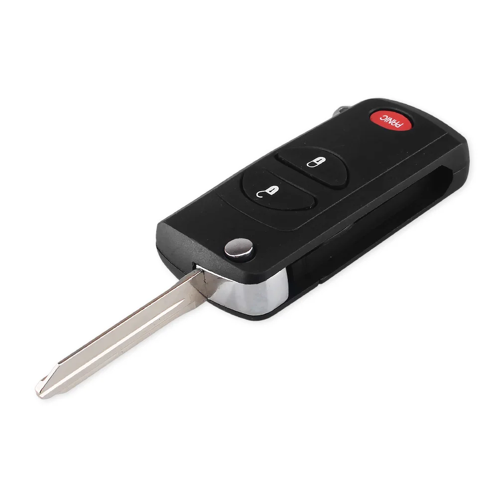 Складной чехол KEYYOU для Chrysler Dodge Jeep 1998-2004 Cherokee Grand 2 + 1 кнопки пульт дистанционного