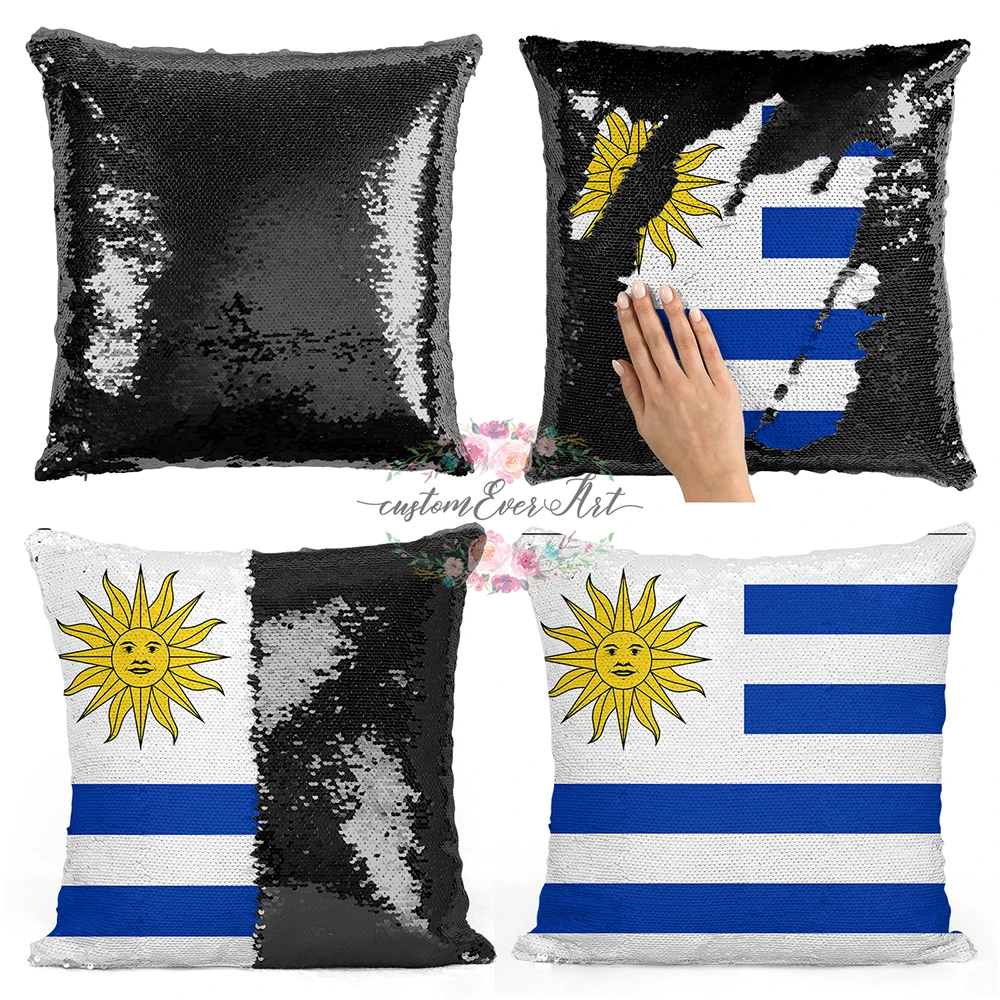 Urugay персонализированные пользовательские изображения накидка для подушки