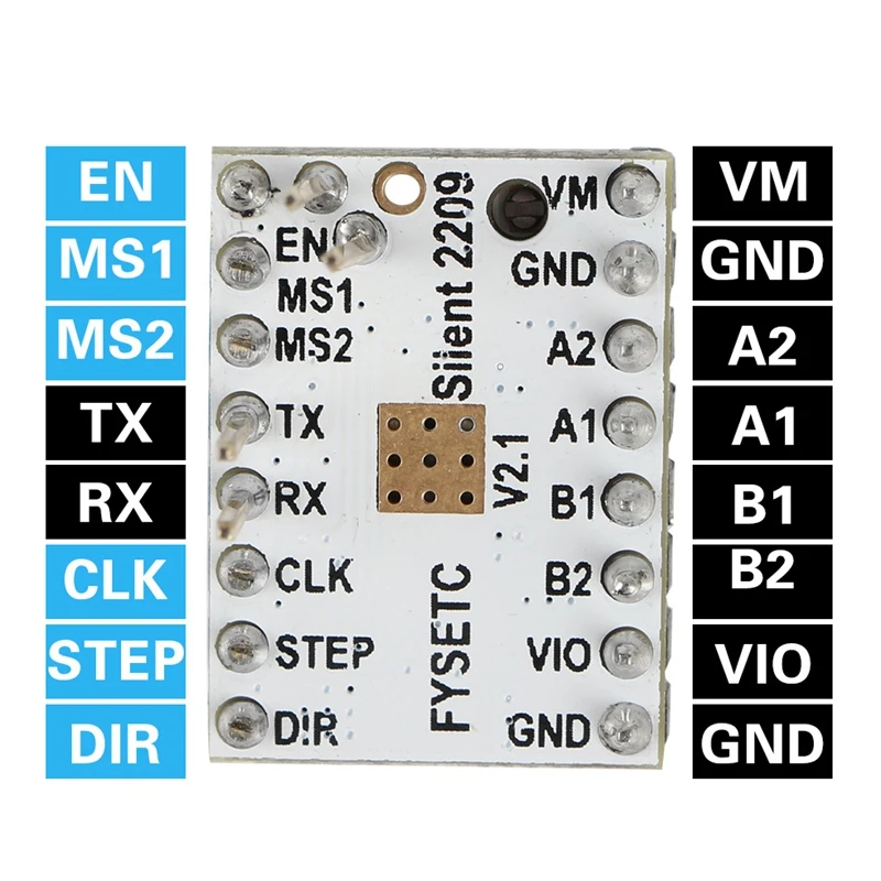 10 шт. TMC2209 V2.1 шаговый двигатель драйвер шаговые палочки бесшумный 256 микрошагов