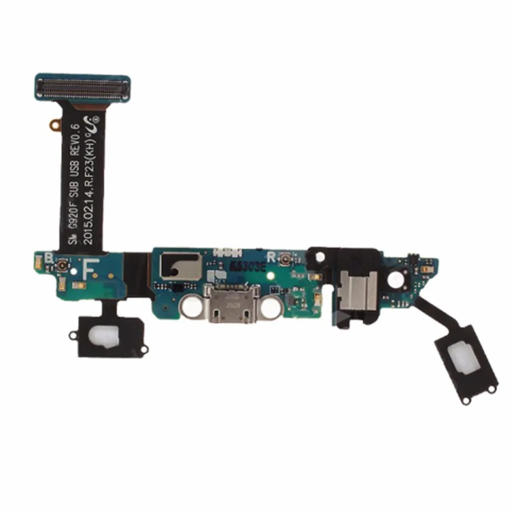 

For Samsung Galaxy S6 Europe SM-G920F/Korea SM-G920S/G920K/China SM-G9200/G920i Charge Charging Port Dock Connector Flex Cable