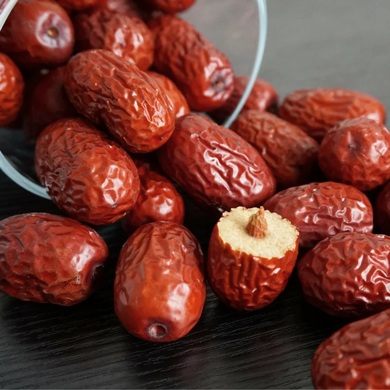 

7A Natural Healthy Snack Chinese 100% Organic Dried Red -Dates For Health Care Reduce Blood Sugar