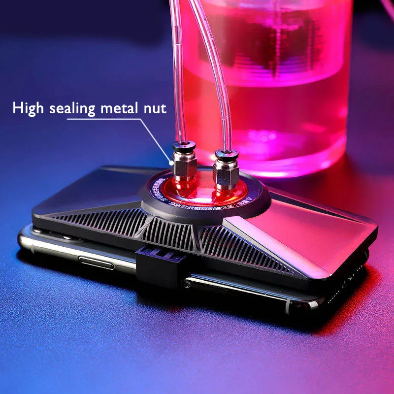 Полупроводниковый охлаждающий вентилятор для телефона с подсветкой аксессуары