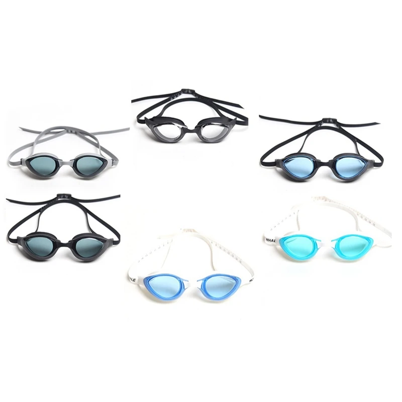 

Unisex Waterproof Silicone Glasses Eyewear Professional Goggles UV Anti-Fog Protection Adjustable Swimming Goggles