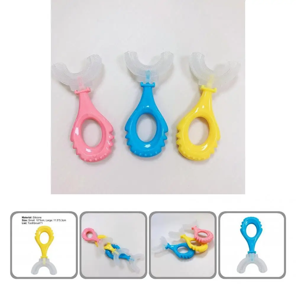 

Mild Premium U-shaped Kids Oral Brush Healthy Oral Brush Portable for Bathroom