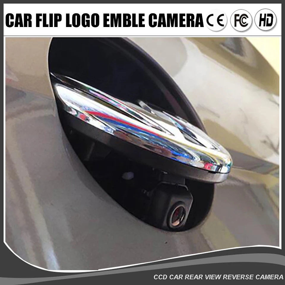 Автомобиль CCD обратный резервный флип логотип Камера для VW Magotan GOLF 6 7 POLO BEETLE Passat B6 B7