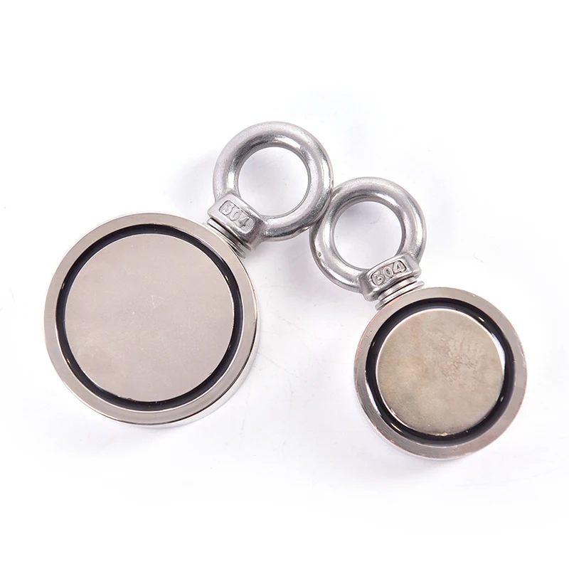 

Double Sided Powerful Neodymium Magnet Strong Salvage River Fishing Magnets