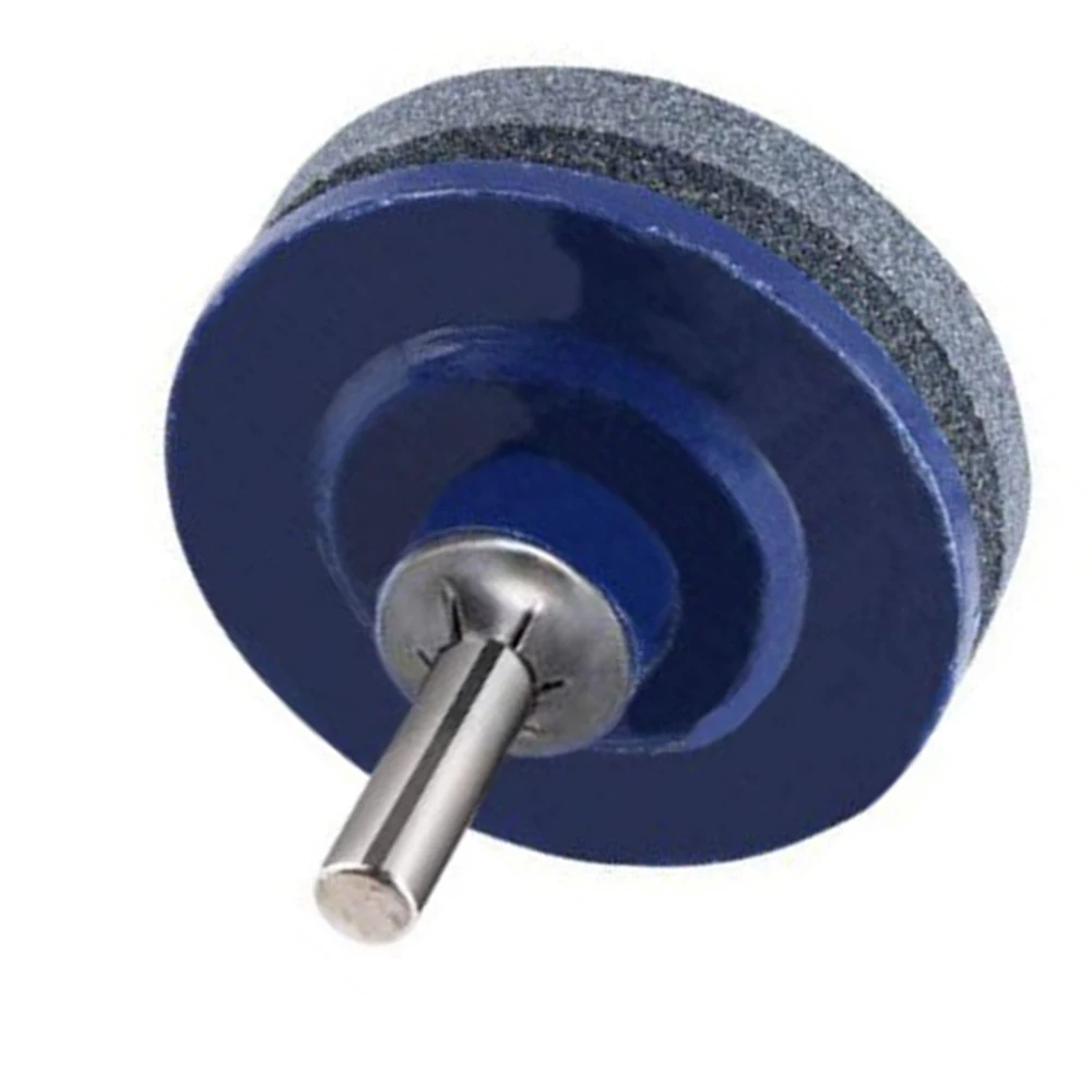 Mower sharpener shaft mounted lawn mower knife sharpening abrasive wheel drill too | Дом и сад