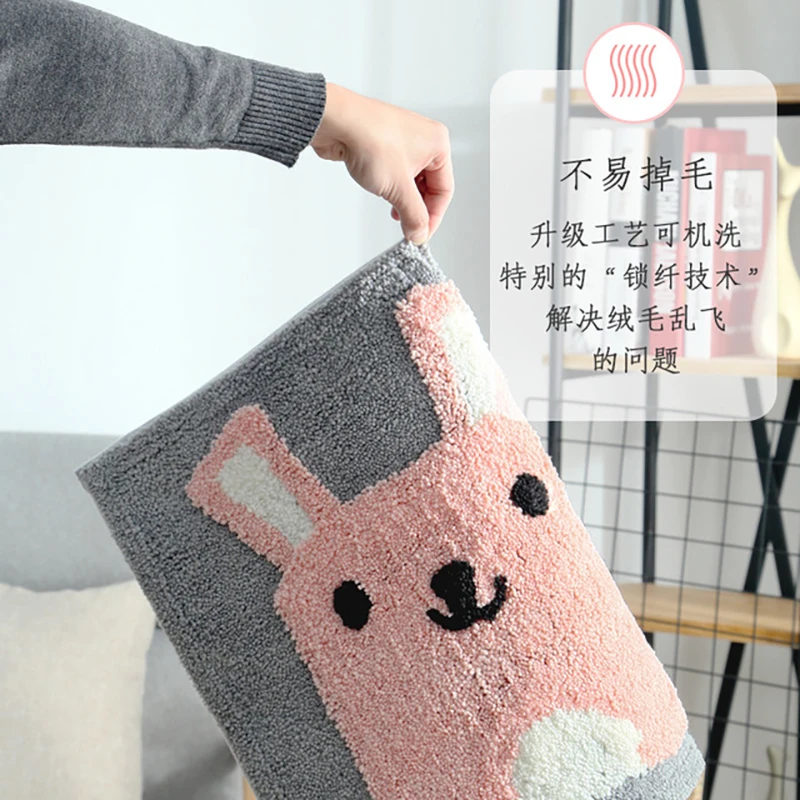 Новый Коврик для двери в спальню ванную комнату мультяшный кухонный ковер