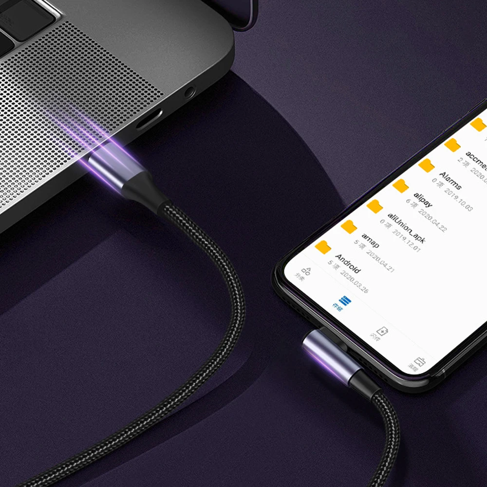 PD 100W USB C To USB C Fast Charger Dual Type C Charging Data Sync USB Cable For Mobile Phone Samsung Xiaomi Redmi Huawei