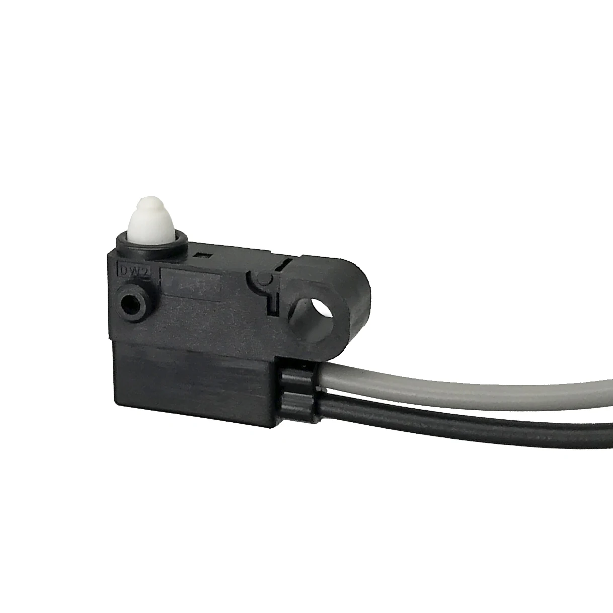 

Zippy Waterproof Micro Switch With Black Gray Line DW2 Normally Closed Press To Disconnect The Double-Sided Positioning Column T