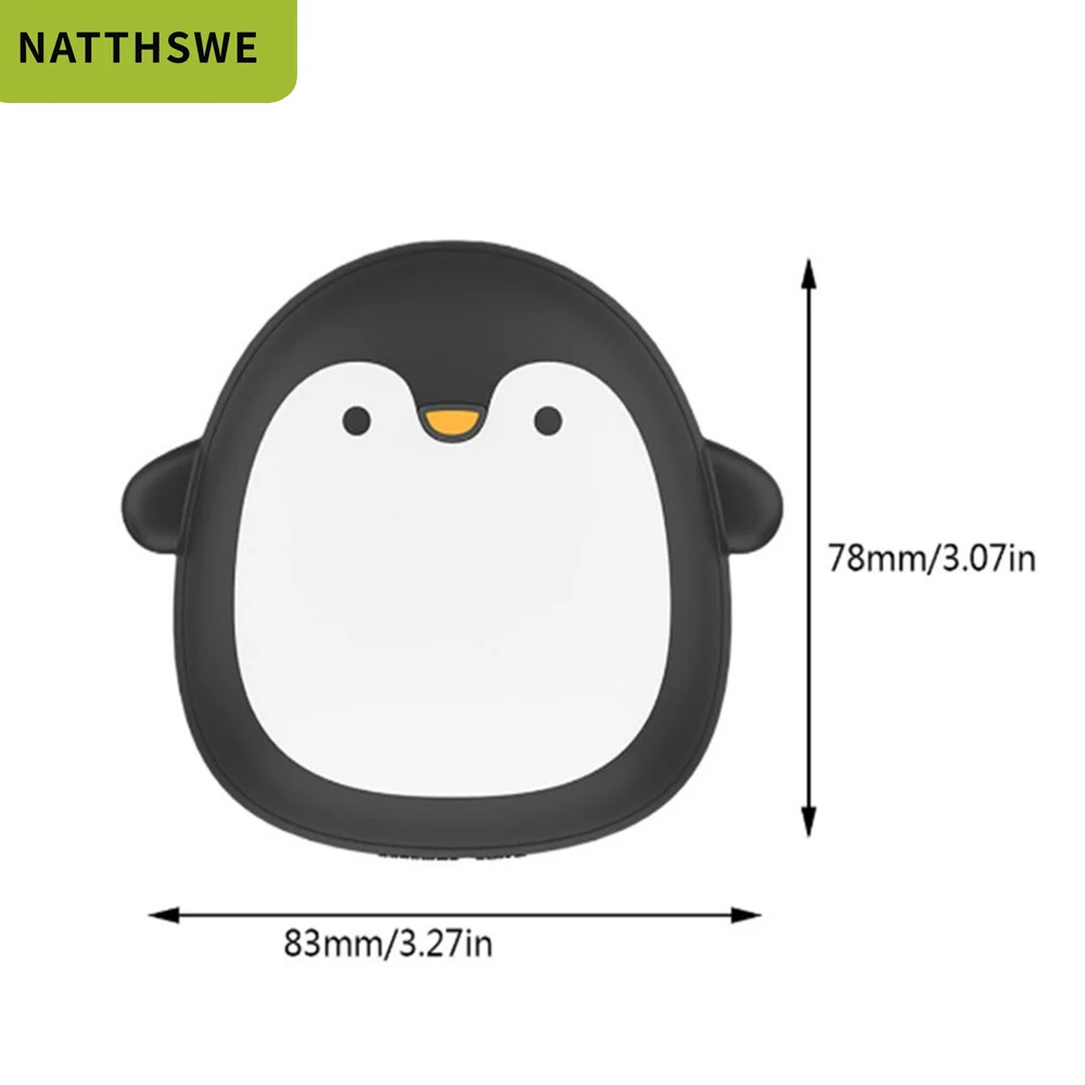 NATTHSWE грелки для рук с милыми животными емкость 8000 мА/ч Мобильный Внешний