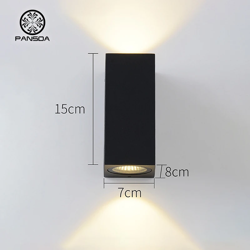 Наружный комнатный светильник для улицы отеля дома сада 5 Вт 10 110 В 220 IP65