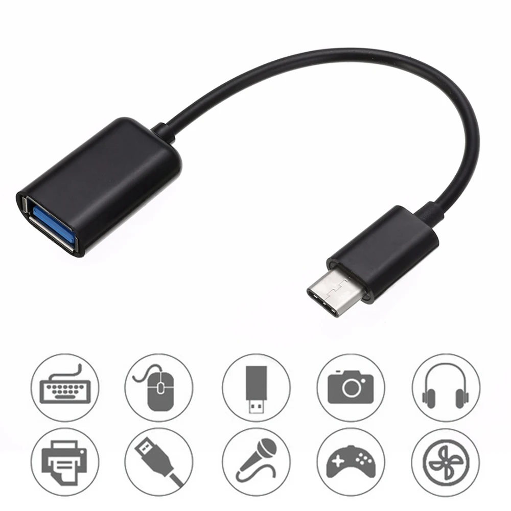 USB 3,1-type C OTG кабель для телефона Android для samsung S10 s 10+ для Xiaomi мышь геймпад планшетный ПК type-C USB Кабель-адаптер