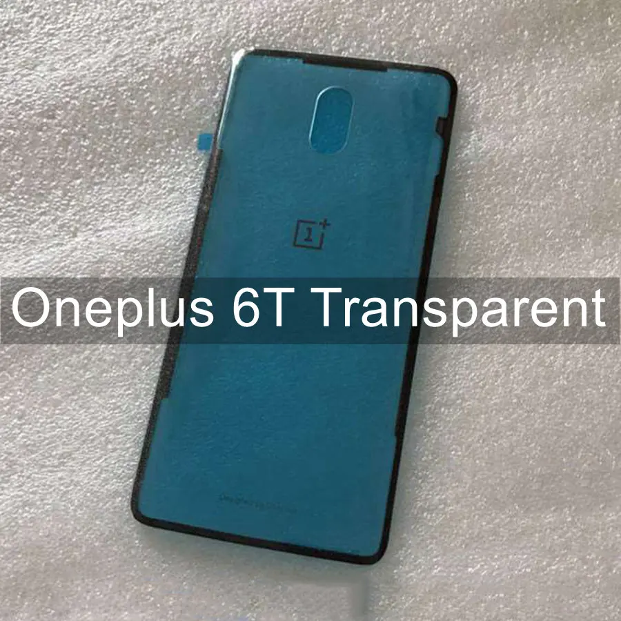 Задняя стеклянная крышка Oneplus 6 крышка батареи Oneplus 6T Задняя Дверь Корпус чехол Oneplus 6 крышка батареи Замена с клеем