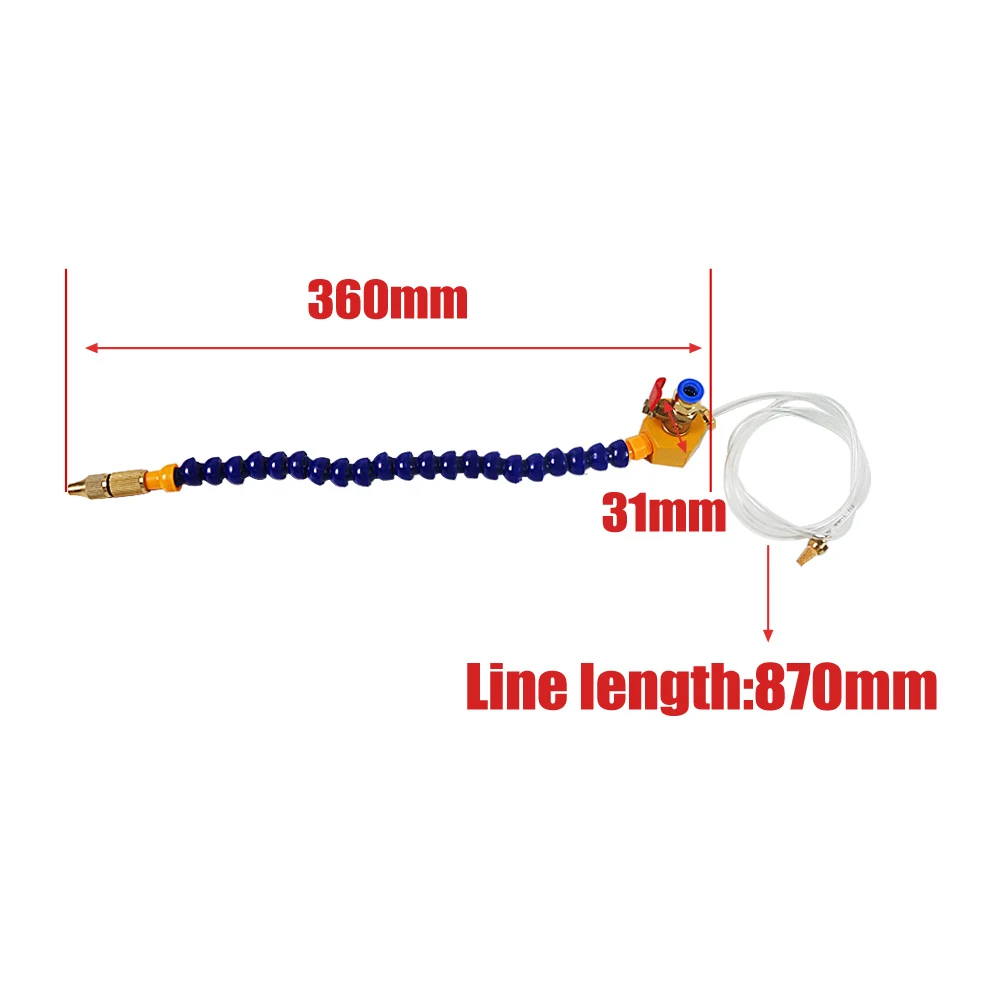 Шланг для охлаждения гибкая труба воды масла охлаждающей жидкости ЧПУ шпиндель