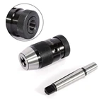 Зажимной патрон morse cone MT2 B10 B12 B16 B18, самозатягивающийся БЕСКЛЮЧЕВОЙ сверлильный патрон для бурового станка, ручная работа, 1 комплект