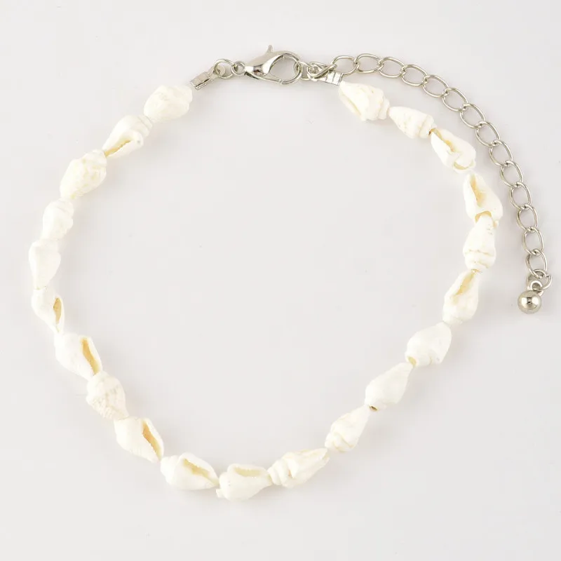 

2021 Personality Shell Ankle Bracelet Foot Beach Anklets Women Fashion Barefoot Chain Jewelry