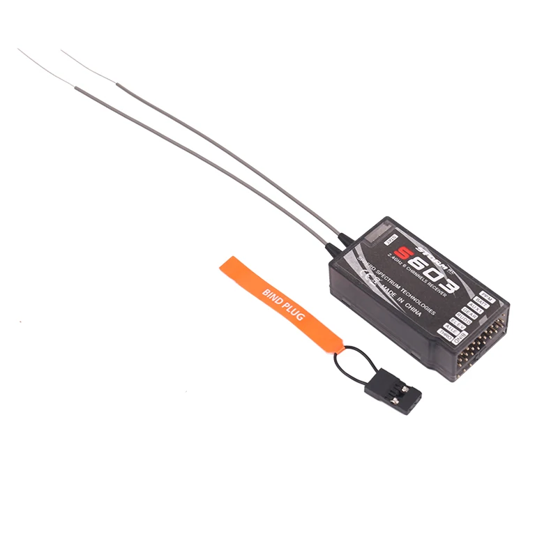 Приемник S603 6CH 2 4G совместимый с DX6i JR DX7 PPM Квадрокоптер для вертолетов
