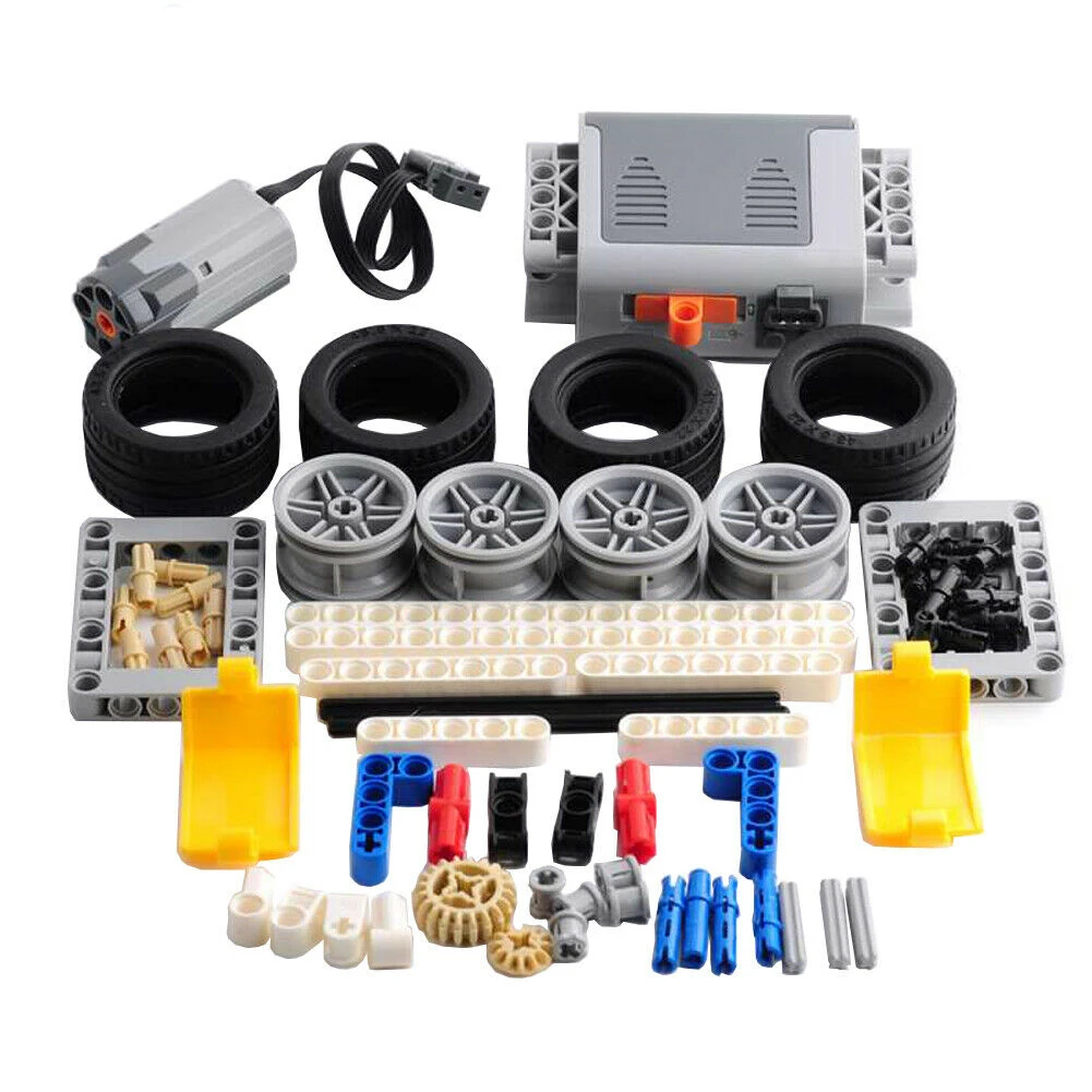 Набор игрушечных блоков для автомобиля батарейный блок AA M-Motor PF набор кирпичей