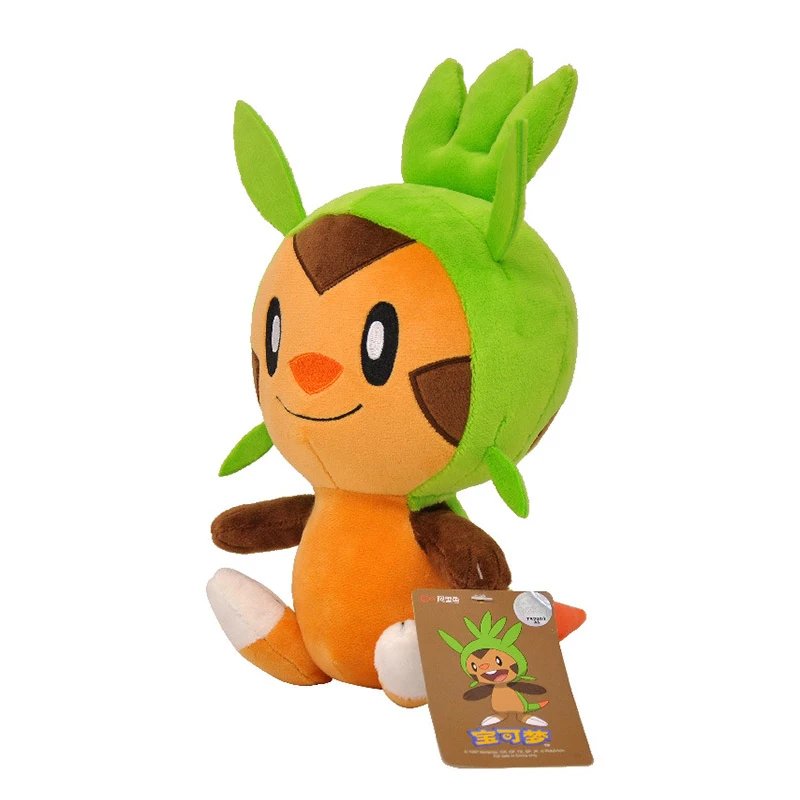

30cm Pokemon Chespin Plush Toy Dolls Anime Peripherals Pokemon Figure Model Stuffed Doll Toys Creative Soft Pillow Christmas