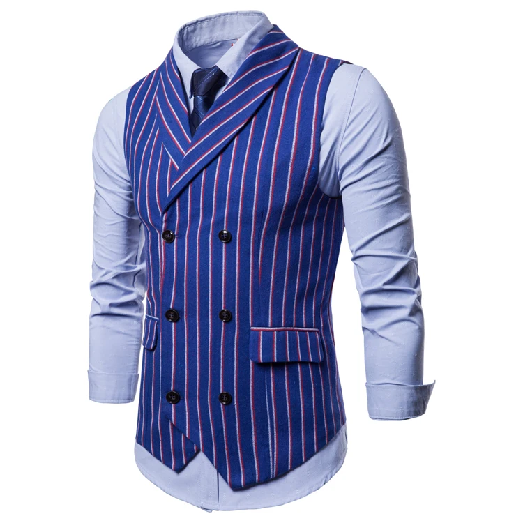 Мужская рубашка в полоску с зеленым воротником виде фруктов без рукавов большие