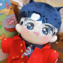 4-piece set 20cm star idol doll clothes red coat blue shirt suit 20cm cotton doll clothes accessorie