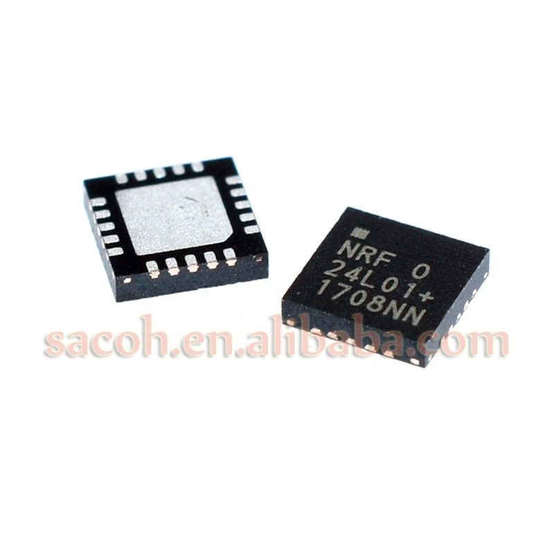 

5 шт./лот Новинка OriginaI NRF24L01P-T NRF24L01 + 24L01 + NRF24L01P-R NRF24L01P NRF24L01 QFN-20 Радиотрансивер