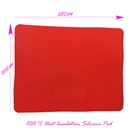 Теплоизоляционная Силиконовая накладка для защиты парикмахерского салона, устойчивая к высоким температурам до 500  c, 1 шт.