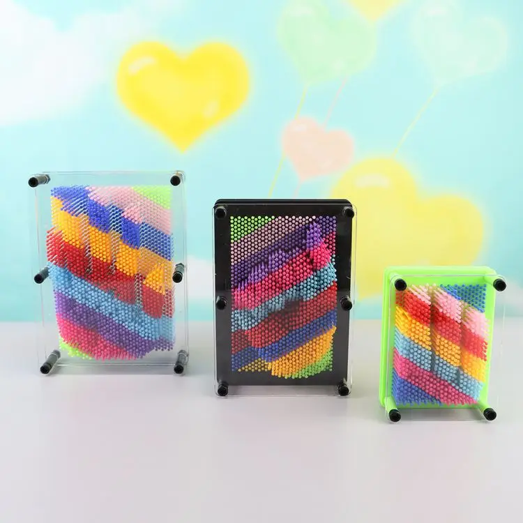 

Colorful and changeable needle painting fingerprint 3D hand model 3D stereo cloning creative gift novel and practical