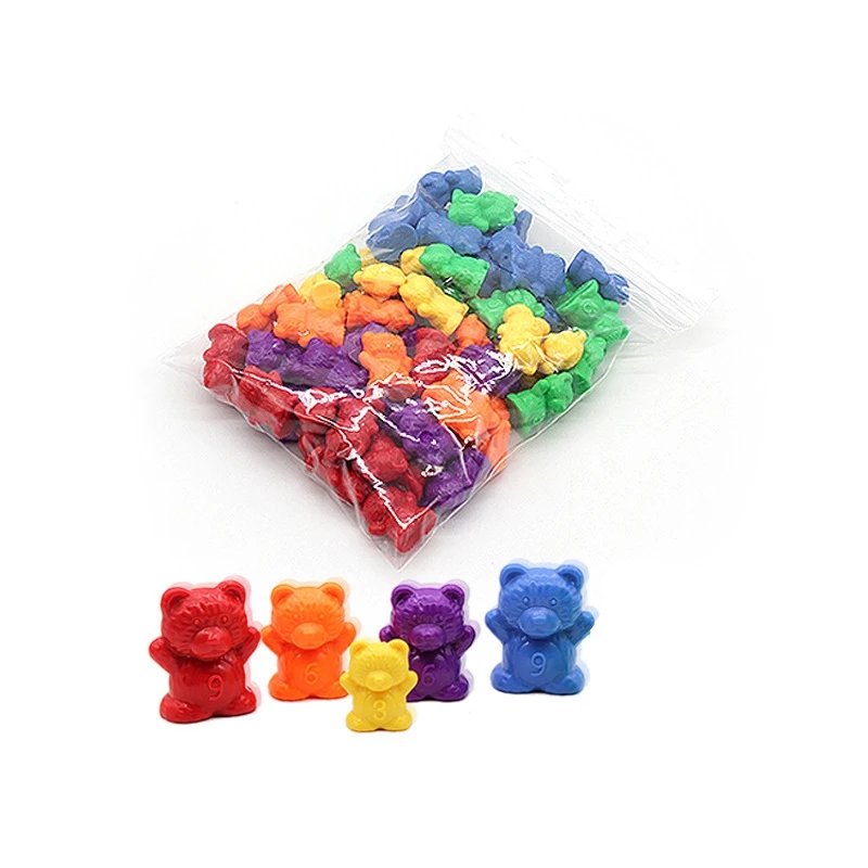 

Counting Bear Game Weight Baby Toy 3G/6G/9G/12G Kids Experiment Math Materials Colorful Matching and Sorting Toys