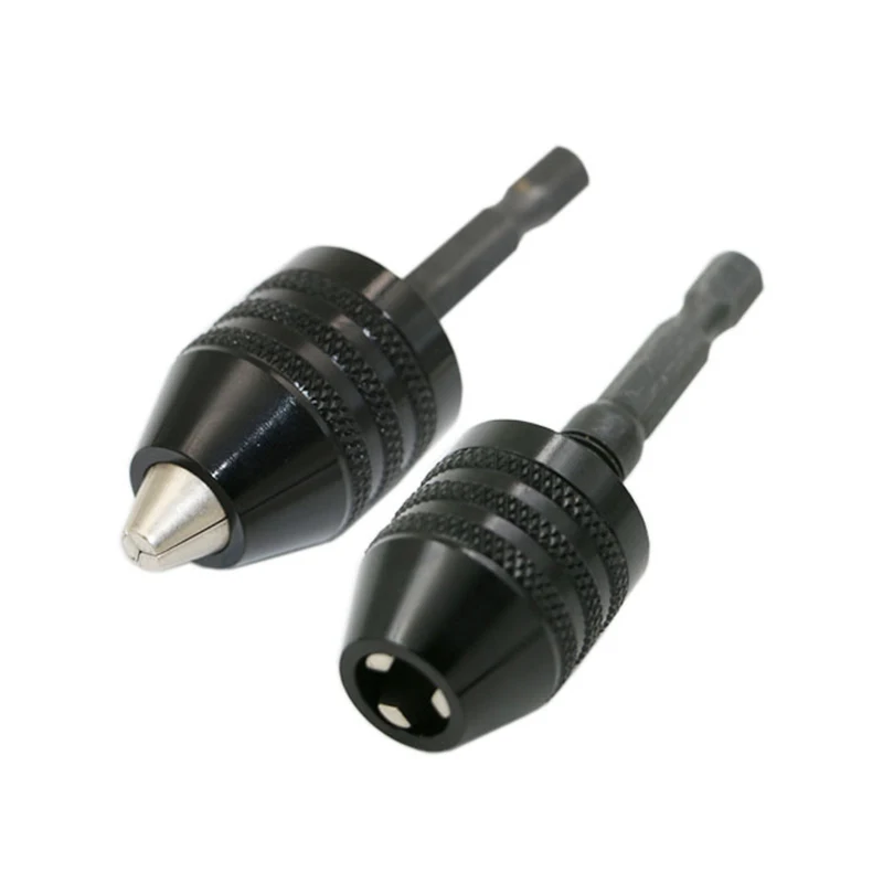 0 3-8 мм 1/4 дюймов быстрозажимный Сверлильный Патрон Отвертка Ударная дрель для