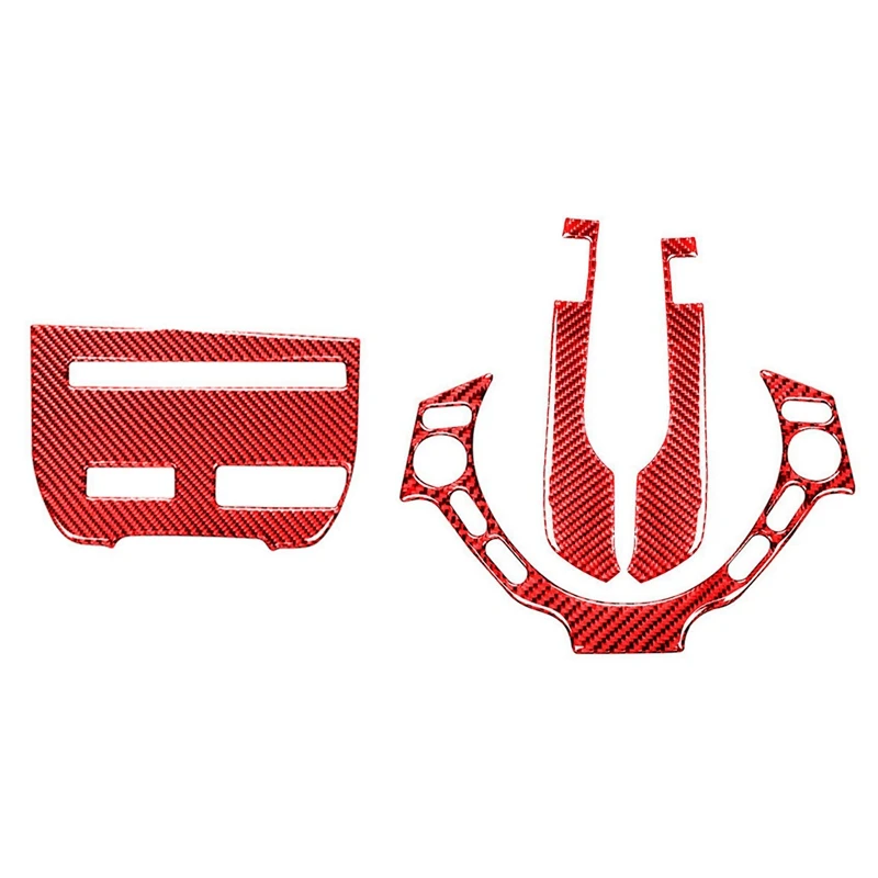 

Наклейка на панель консоли для Nissan GTR R35 2009-2015, красная наклейка на панель переключателя рулевого колеса A и Red