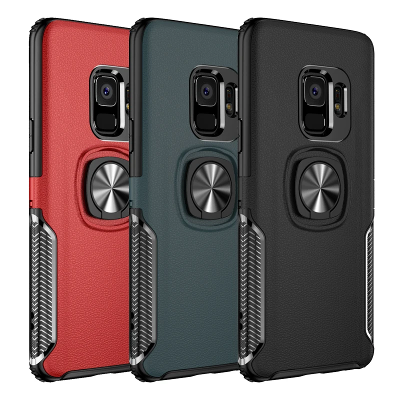 Противоударный чехол для samsung Galaxy S9 плюс S10 S8 S10E Note8 Note9 A6 A8 Note 9 A70 A50 A40 кольцо крышки samsung S9Plus чехол s