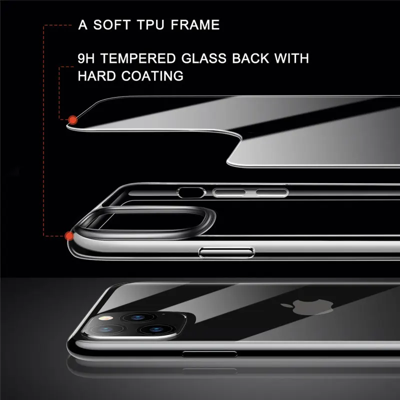 Чехол для iPhone 11 Pro 5 8 дюйма (2019 выпуска) i-Blason Prism Series тонкий прозрачный устойчивый к
