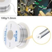 welding wires 6337 100g 1 0mm no clean rosin core solder tin wire reel tin lead wire with 1 8 flux for electric soldering iron