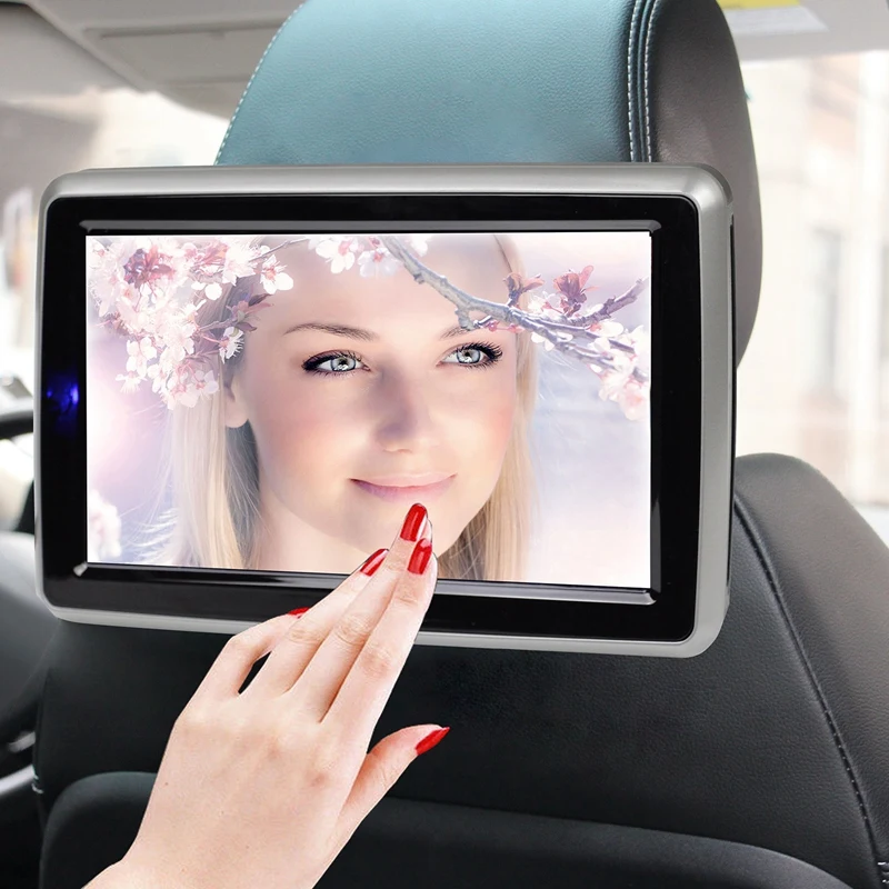 10.1 Inch Car Universal Headrest Display Hd Led Lcd Digital Screen External Dvd Avi/Usb Bluetooth Player | Автомобили и мотоциклы