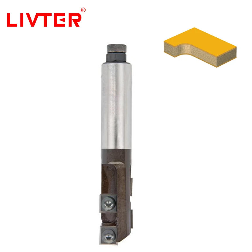 

LIVTER одноразовые вставные прямые фрезы с 2 флейтами и 4 лезвиями для использования в станке с ЧПУ