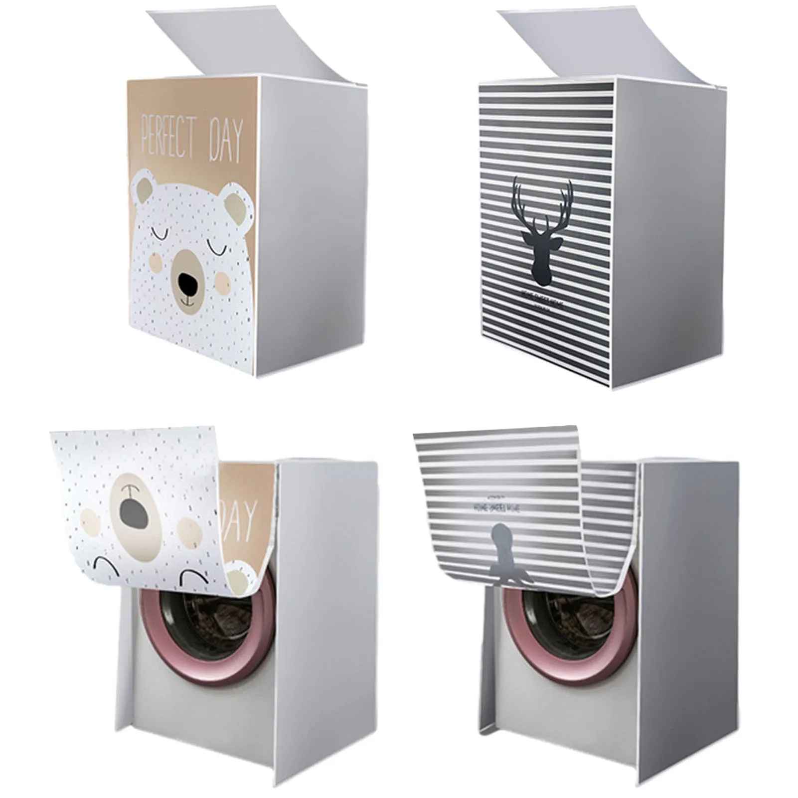 Новинка чехол для стиральной машины Водонепроницаемый солнцезащитный верхний