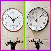simple style quartz electronic digital clock silent wall hanging clock watch gifts office shop living room home decoration