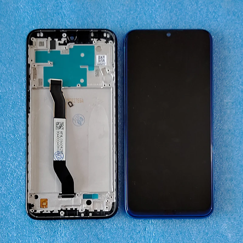 Axisinternational для 6," Xiaomi Redmi Note 8 ЖК-экран+ Сенсорная панель дигитайзер Рамка для Redmi Note 8T