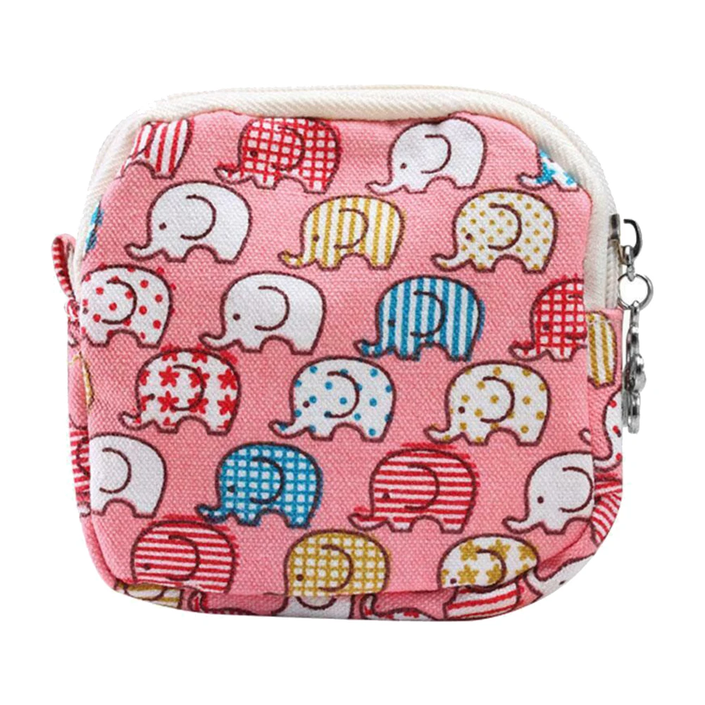 Лидер продаж! Милый женский миниатюрный мультяшный кошелек на молнии держатель