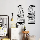 Классная книга настенные виниловые наклейки библиотеки школы классная художественная гостиная спальня детский Декор настенная домашняя Декорация