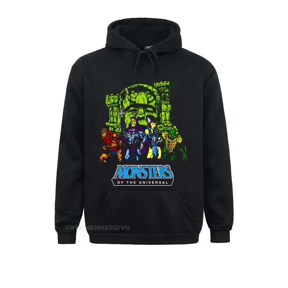 Monsters Of The Universal He-Man Of The Universe Men Pullover Hoodie Skeletor 80s She-Ra Beast Oversized Hoodie Pullover Hoodie