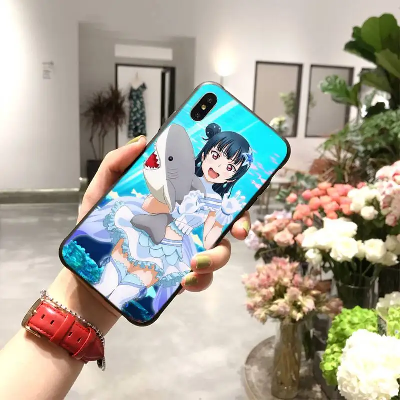 HPCHCJHM Мягкий силиконовый чехол из ТПУ с японским аниме Love Live для iPhone 11 pro XS MAX 8 7 6 6S