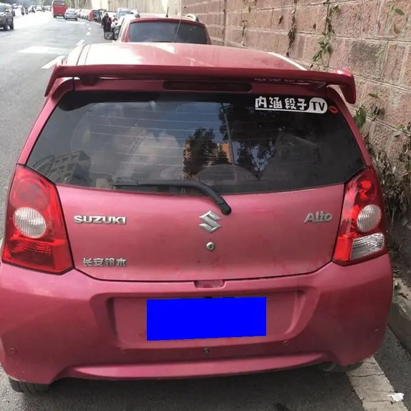 Для Suzuki Swift 2005 2015 ABS пластик Неокрашенный задний Багажник крыло спойлер на крыше