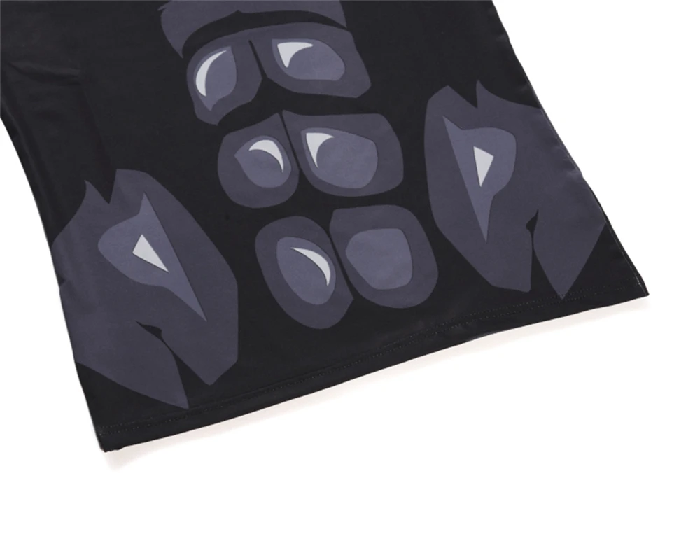 Новый аниме косплей летняя футболка без рукавов Летние бусины с драконом Wujita