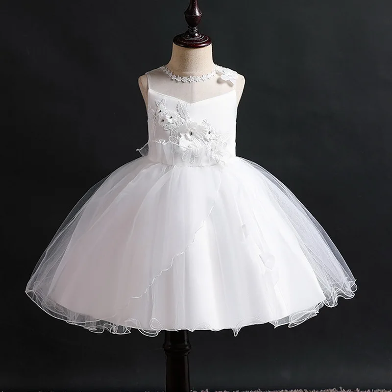 Платье на день рождения для маленьких девочек детское платье принцессы костюм с